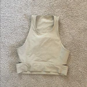 Outdoor voices bra crop top